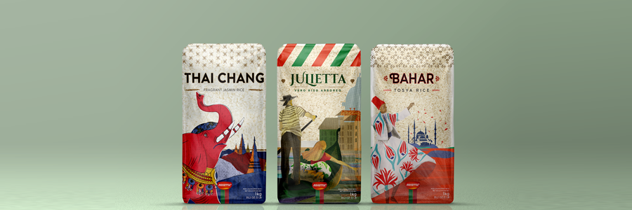 Rice Packaging 20 Rice Pouch design 3