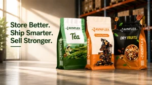 Storing Products Is Not a Big Issue Flat Bottom Pouches Are Ideal for It